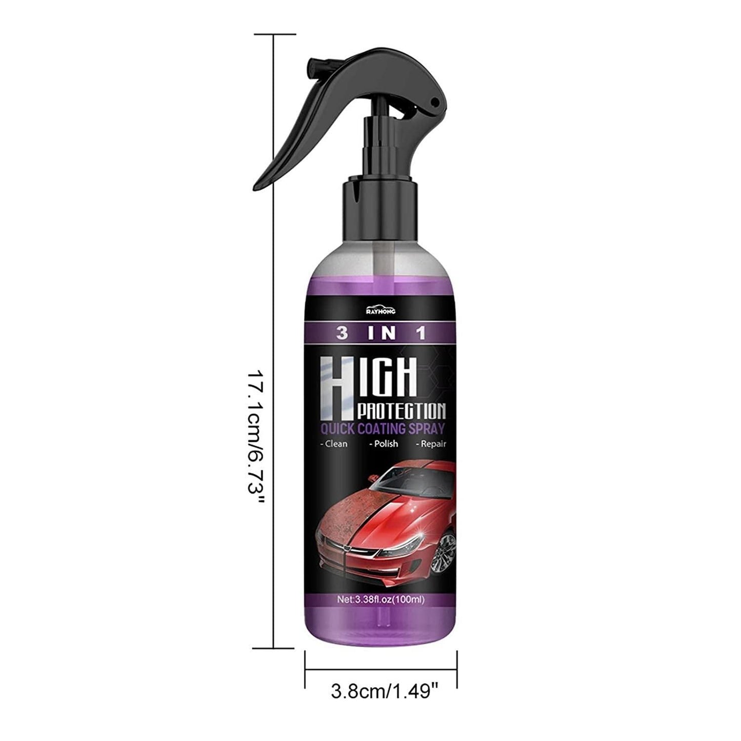 NanoShield Car Polish Spray (Pack of 2)