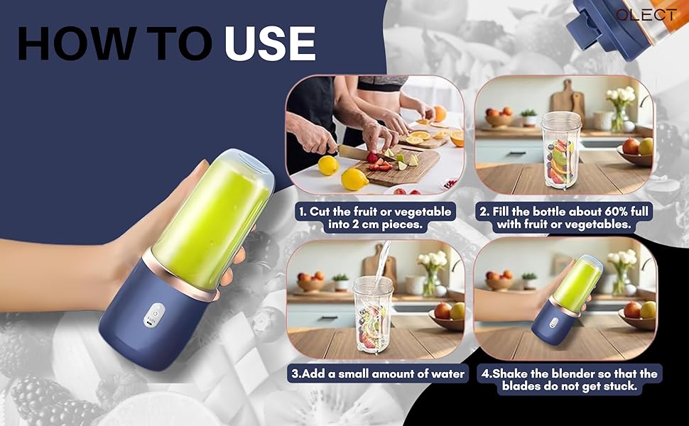 Portable Blender - Electric Fruit Mixers