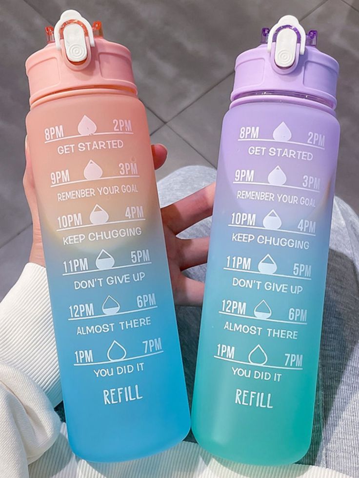 Sport Print Water Bottle Gym Water Bottle For Outdoor