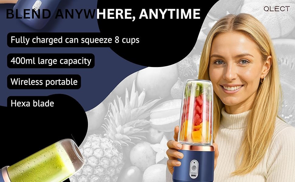 Portable Blender - Electric Fruit Mixers